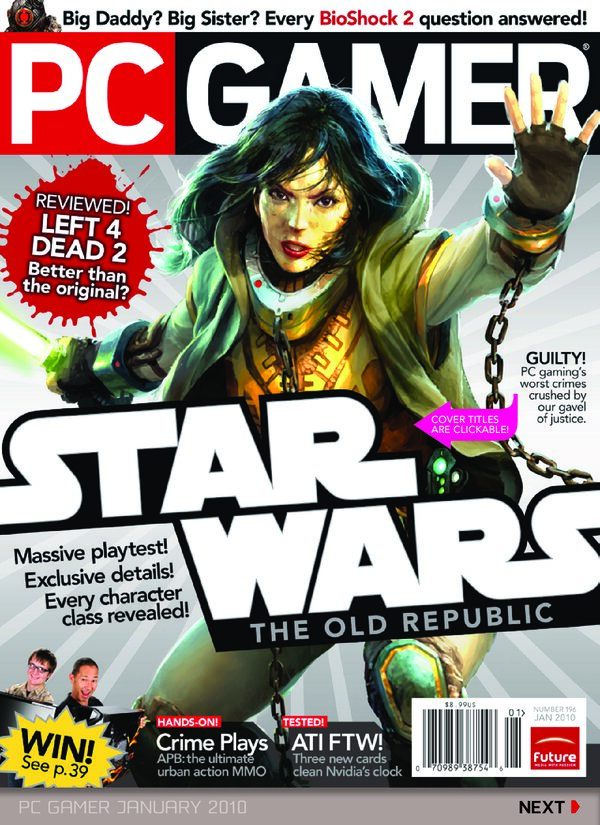 PC Gamer   196 (2010 01) cover